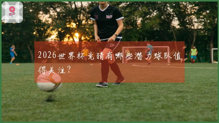 2026世界杯竞猜有哪些潜力球队值得关注？